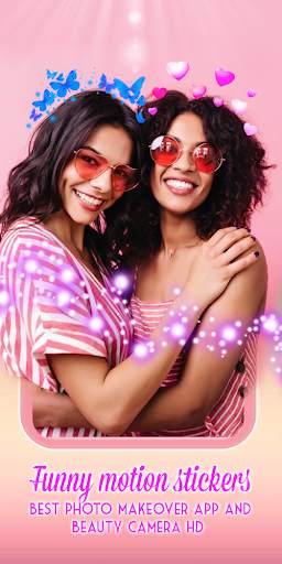 Camera Live Face Free cute & funny motion sticker screenshot 4
