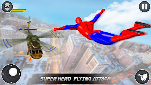 Flying Spider Hero-Spider Game screenshot 1