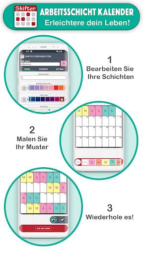 Arbeitsschicht Kalender screenshot 3
