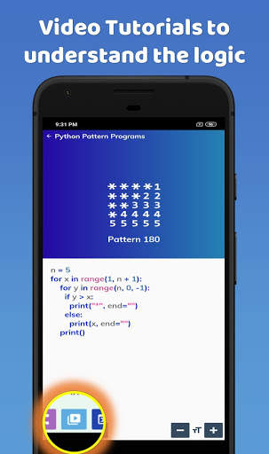 Python Pattern Programs Free screenshot 3