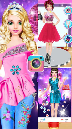 Selfie Queen Social Star Girls Style Makeover screenshot 8