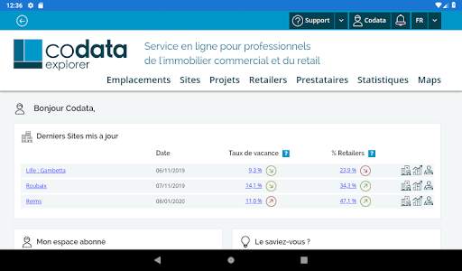 Codata Mobile screenshot 6