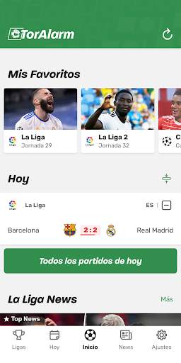 TorAlarm: Resultados de fútbol screenshot 1