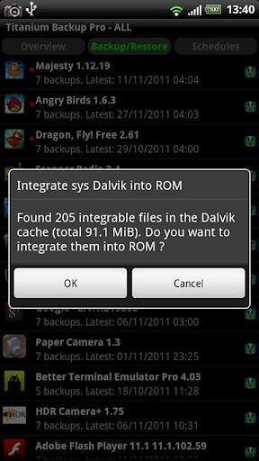 Titanium Backup PRO Key (root  screenshot 6