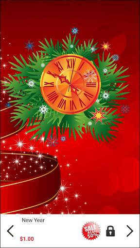 Christmas Clocks Wallpaper screenshot 4
