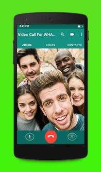 Video call for whatsapp prank screenshot 3