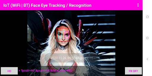 IoT (WiFi | BT) Face Eye Tracking / Recognition screenshot 1