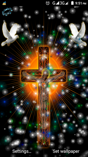 Magic Jesus Live Wallpaper screenshot 1