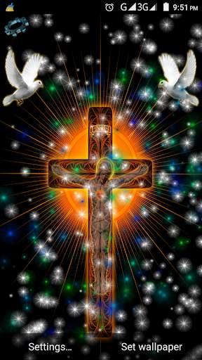 Magic Jesus Live Wallpaper screenshot 1