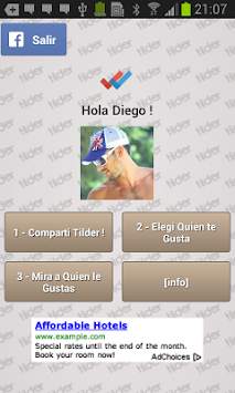 Tilder Para Facebook screenshot 3