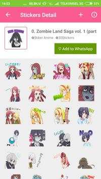 Anime Stiker Whatsapp screenshot 7