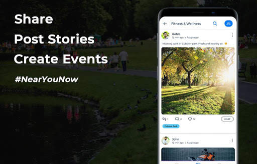 IamHere - Nearby and Hyperlocal Social Network screenshot 5