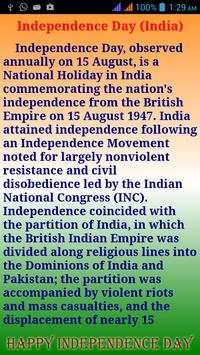 Indian Independence Day New screenshot 7