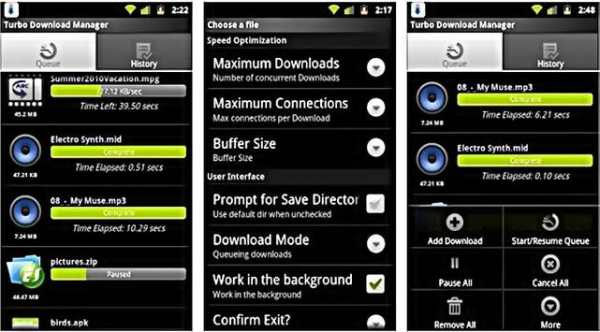 Turbo Download File Manager screenshot 2