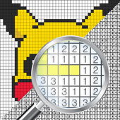 Color by Number Pokemon Pixel Art icon