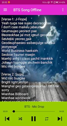 BTS Songs Offline screenshot 4