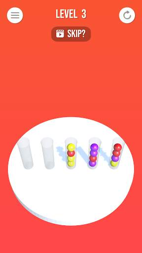 Puzzle - Urutkan Bola 3D screenshot 2