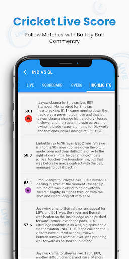 Live Cricket Score - HD TV screenshot 6