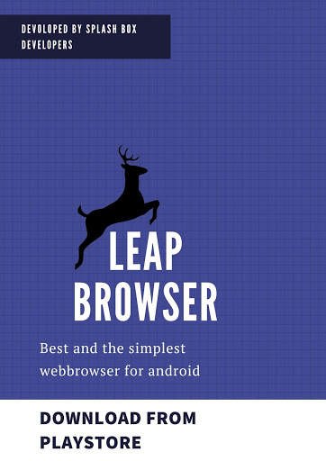 Leap Browser - Simple and Fast web browser screenshot 4