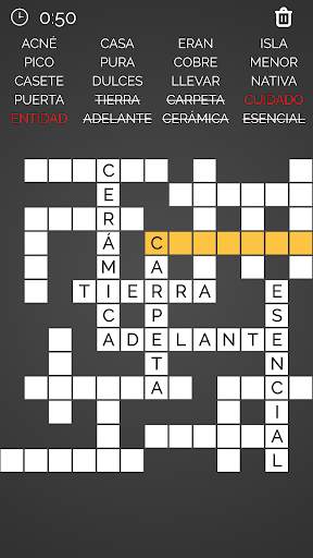 Crucigrama screenshot 4