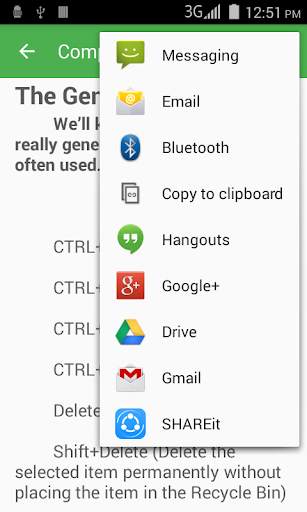 Computer Shortcut Keys screenshot 5