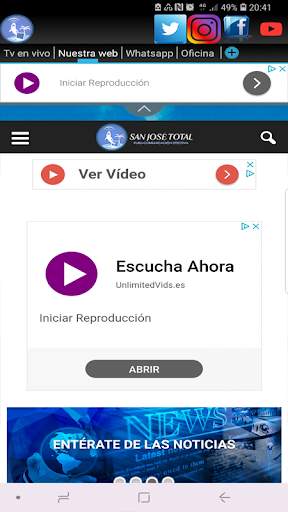 San José Total TV screenshot 2