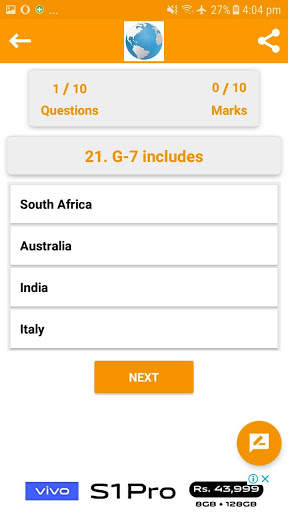World Organizations Quiz скриншот 3