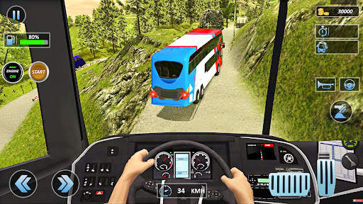 Mountain Bus Driving Simulator screenshot 2