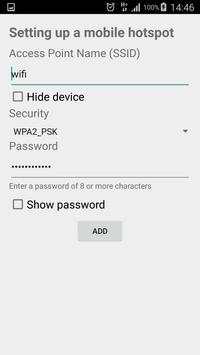 WiFi Access Point Widget screenshot 3