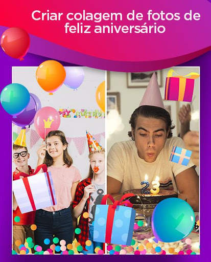 Vídeo de feliz aniversário com foto 🎈 screenshot 5