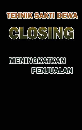 Teknik Closing, screenshot 3
