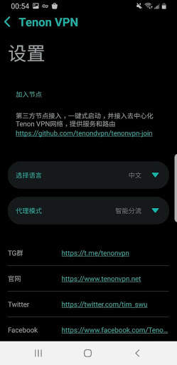 Tenon VPN screenshot 5