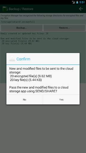 Encryption Manager Lite screenshot 5