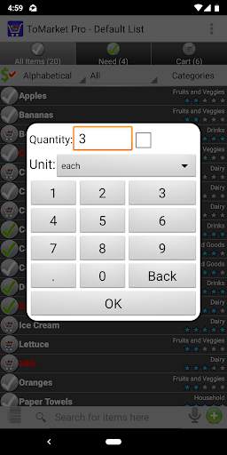 ToMarket Grocery Shopping Pro screenshot 3