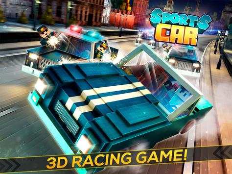 Sports Car Driving - Police 3D screenshot 4