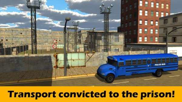 Police Bus Driver 3D: Prison screenshot 2