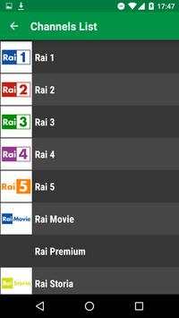 Italy TV Today - Free TV Schedule screenshot 5