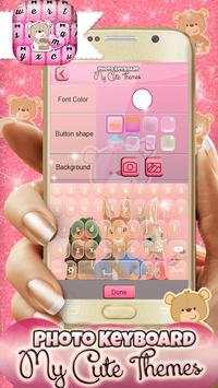 Photo Keyboard-My Cute Themes screenshot 2