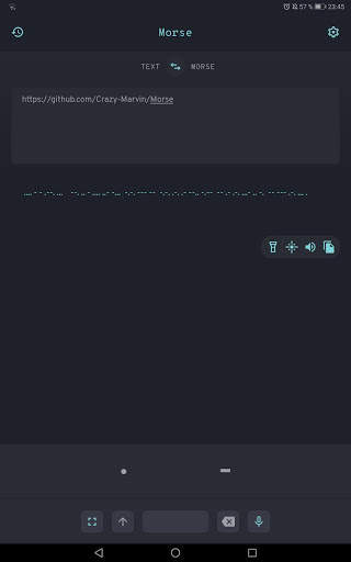 Morse screenshot 6