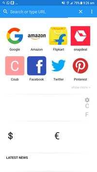 4G Browser screenshot 1