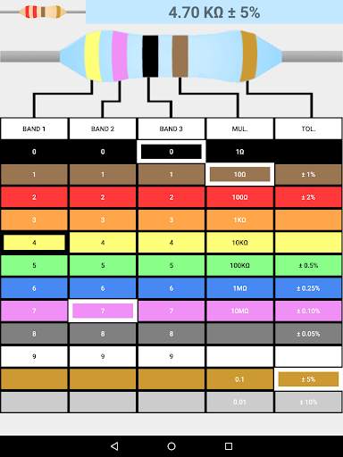 Resistor Code Calculator screenshot 6