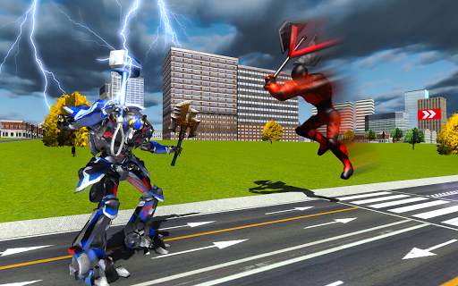 Hammer Robot War : Real Fighting Game 2020 screenshot 5