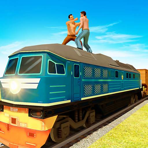 Police Train Driving: Train Fighting Games 1.4