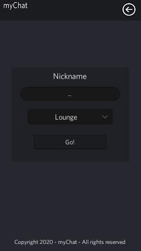 myChat - Mental health/philosophy Instant Chatroom screenshot 2