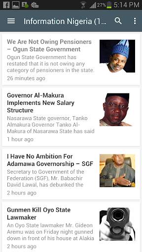Nigerian Newspapers App screenshot 1