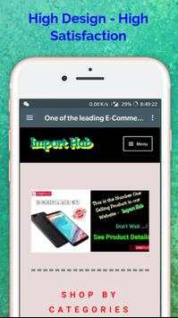 Import Hub : Online Shopping App for Imported Good screenshot 1