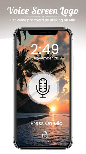 Voice Lock Screen 2021- Unlock Mobile screenshot 4