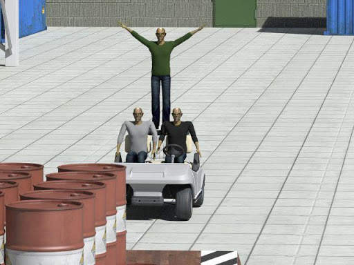 Zombie Crash Testing ① screenshot 1