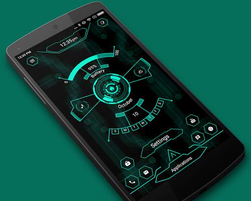 Hi-tech Productive Launcher screenshot 3