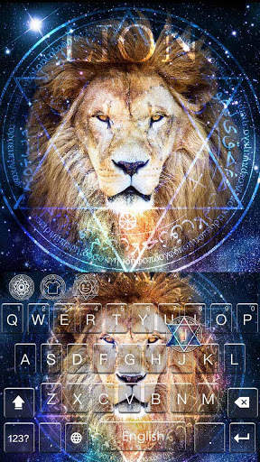 King Lion(Leo) Keyboard Theme скриншот 4